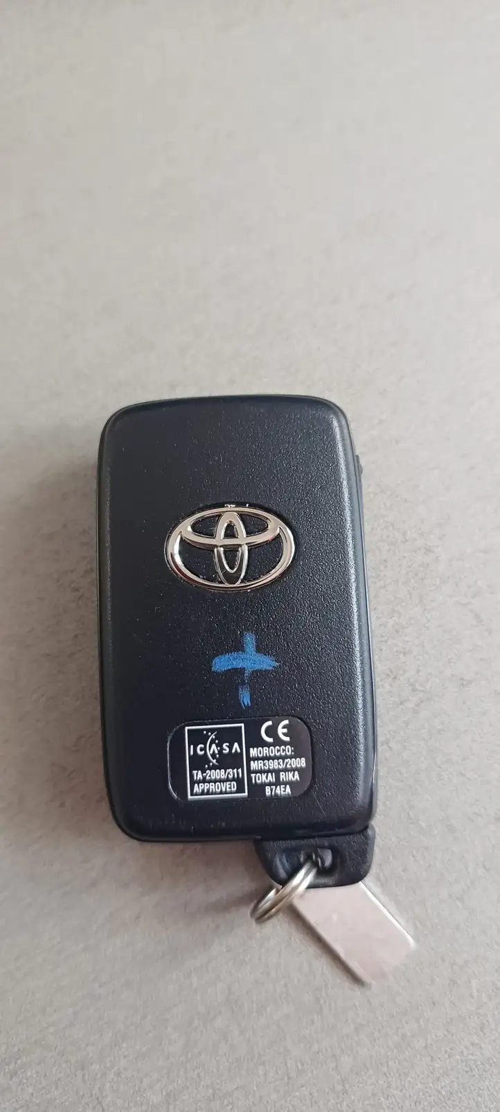 Toyota Prius+ (ZVW40) (2011 - 2018) Ключ зажигания — фото 2