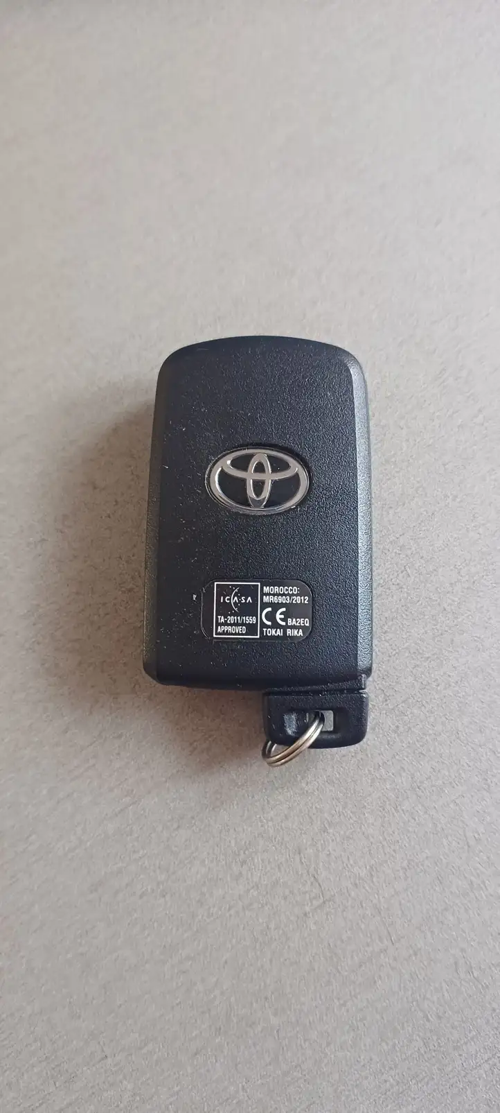 Toyota RAV 4 (XA40) (2012 - 2018) Ключ зажигания — фото 2
