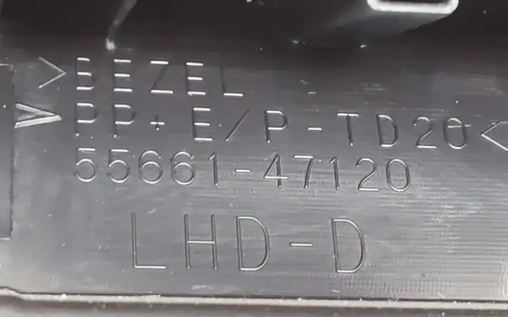 Toyota Prius+ (ZVW40) (2011 - 2018) 5566147120 Боковой воздушный дефлектор — фото 5