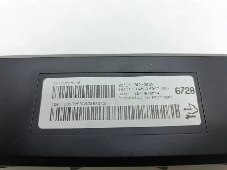 Opel Zafira C (2014 - 2016) 13586728 Модуль комфорта — фото 6