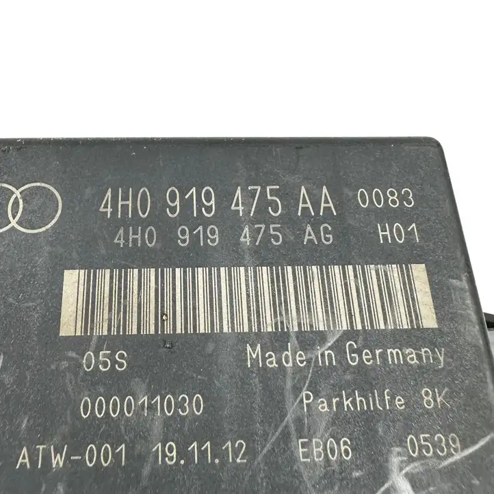 Audi A6 C7 (2011 - 2014) 4H0919475AG Блок управления парктрониками — фото 6