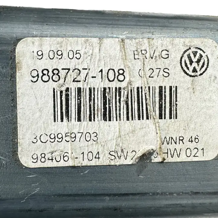 Volkswagen PASSAT B6 (2005 - 2010) 3C9959703 Стеклоподъемник задней двери — фото 5