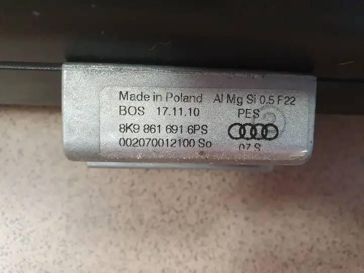 Audi A4 S4 B8 8K (2007 - 2011) 8K98616916PS Шторка багажника (сетка) — фото 2