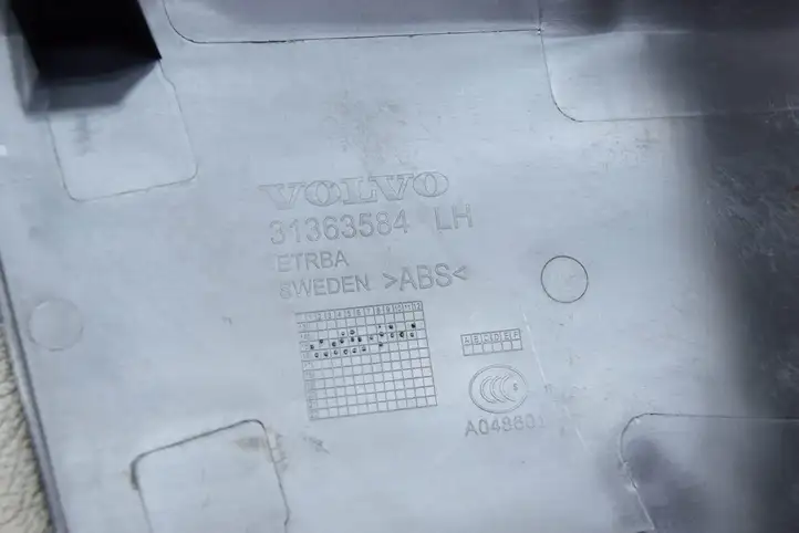 Volvo XC90 (2014 - 2019) 31363584 Нижняя обшивка стойки B — фото 3