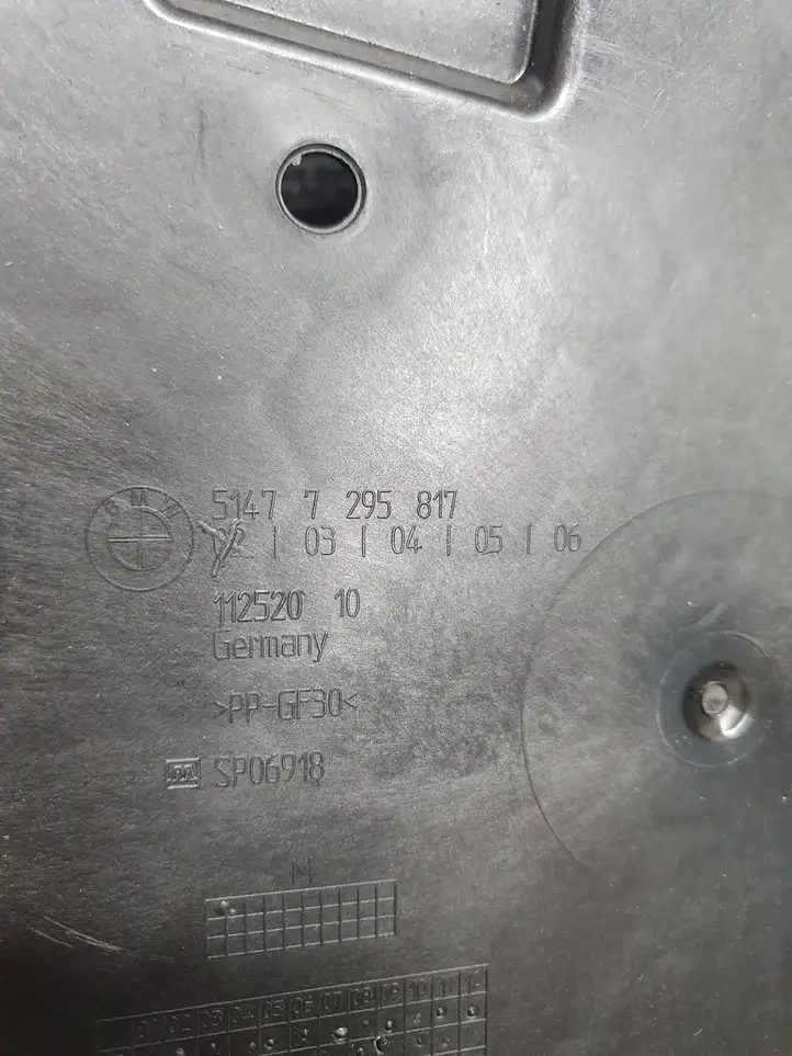 BMW 3 F30 F35 F31 (2012 - 2018) 7295817 Прочая отделка багажника — фото 3