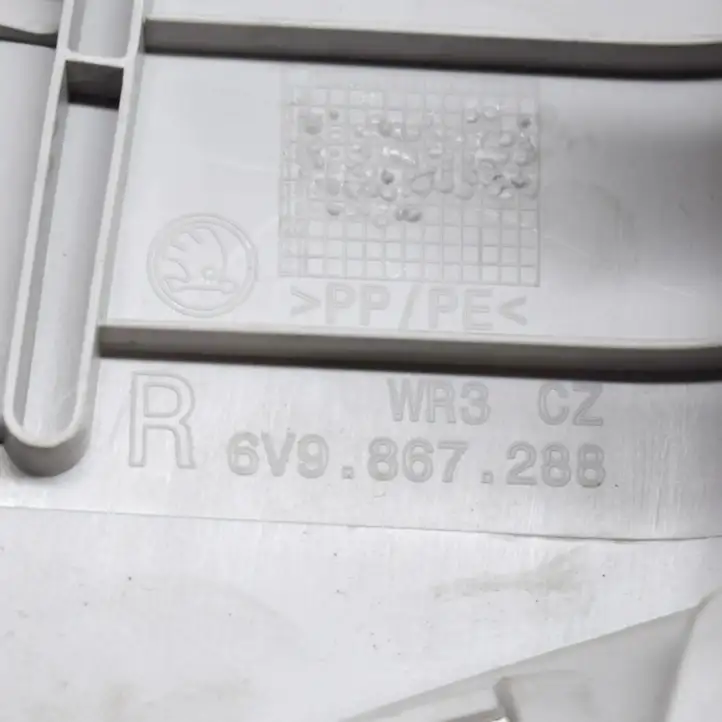 Skoda Fabia Mk3 (NJ) (2015 - 2021) 6V9867288 Верхняя обшивка стойки B — фото 4