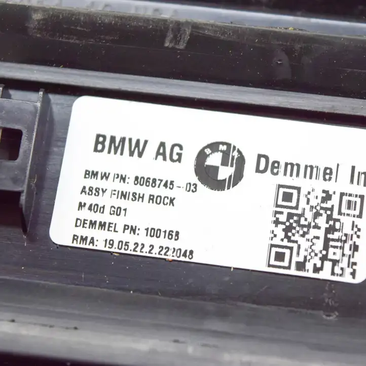 BMW X3 G01 (2018 - 2024) 8068745 Отделка переднего порога — фото 3