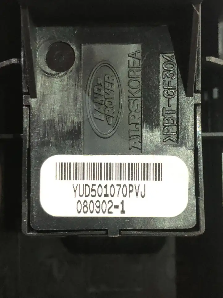 Land Rover Range Rover Sport L320 (2005 - 2009) YUD501070PVJ Блок кнопок стеклоподъемников — фото 4