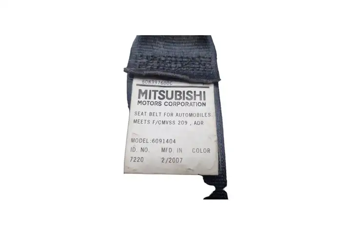 Mitsubishi Outlander (2007 - 2012) 608397600C Передний ремень безопасности — фото 4