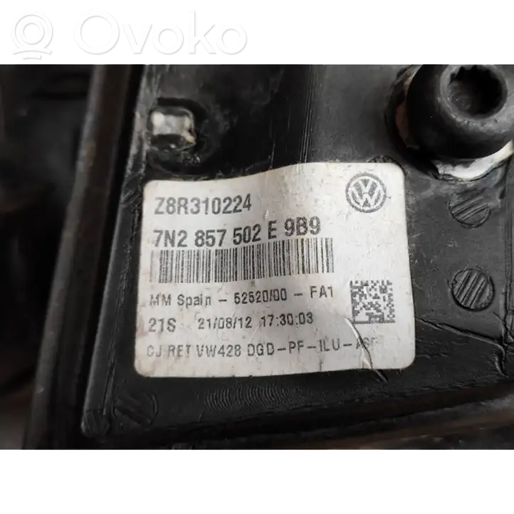 Seat Alhambra (Mk2) (2010 - 2017) 7N2857502E Боковое зеркало с электроприводом — фото 9