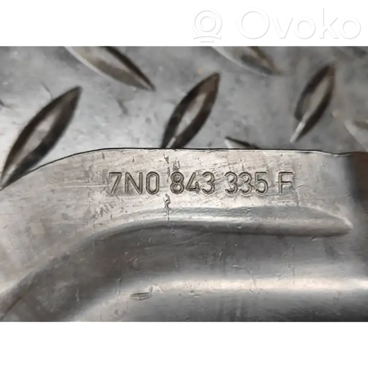 Seat Alhambra (Mk2) (2010 - 2017) 7N0843335F Средняя направляющая ролика раздвижной двери — фото 7