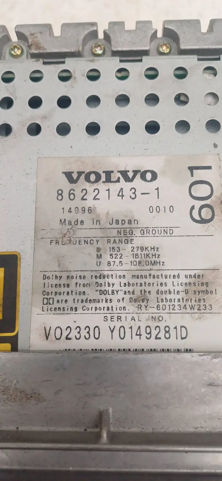 Volvo S80 (1998 - 2004) 86221431 Магнитола / мультимедийная система — фото 2