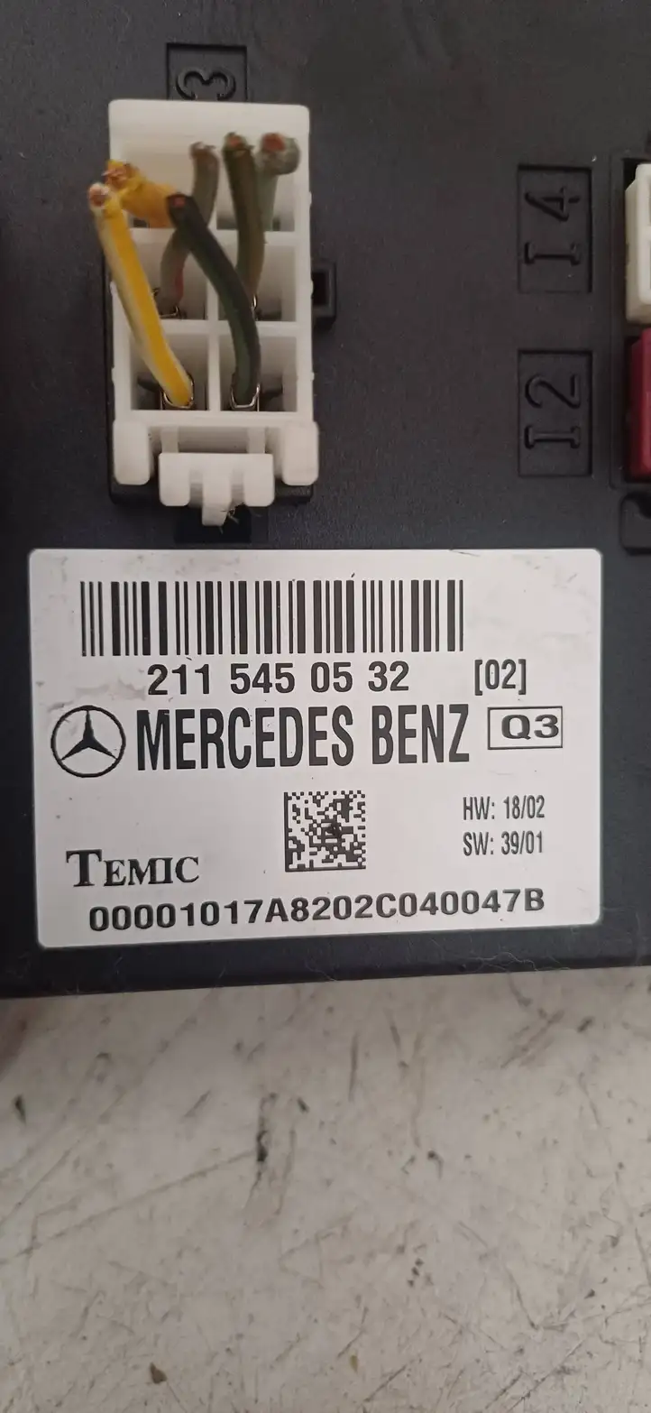 Mercedes-Benz E W211 (2002 - 2009) 2115450532 Модуль комфорта — фото 2