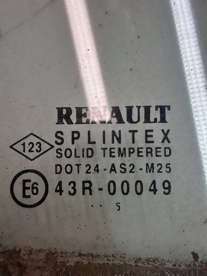 Renault Scenic II - Grand scenic II (2006 - 2009) DOT24AS2M25 Стекло передней двери — фото 3