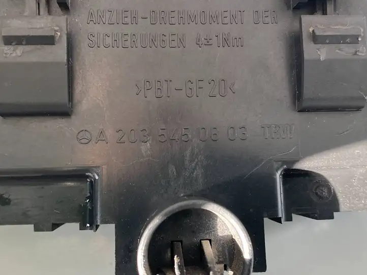 Mercedes-Benz C W203 (2000 - 2007) A2035450803 Плюсовой провод аккумулятора — фото 3