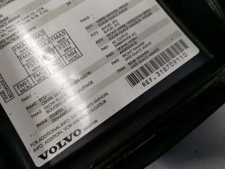 Volvo XC70 (2000 - 2004) 318709110 Блок предохранителей (комплект) — фото 3