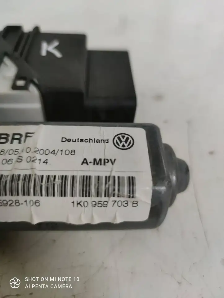 Volkswagen Touran I (2003 - 2010) 1K0959703B Стеклоподъемник задней двери — фото 3