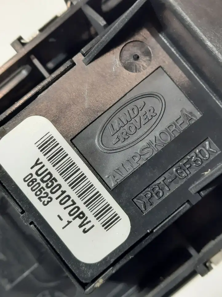Land Rover Range Rover Sport L320 (2005 - 2009) YUD501070PVJ Блок кнопок стеклоподъемников — фото 4