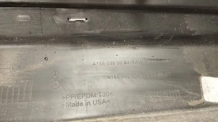 Mercedes-Benz ML W166 (2012 - 2017) A1666980054 Порог кузова — фото 4