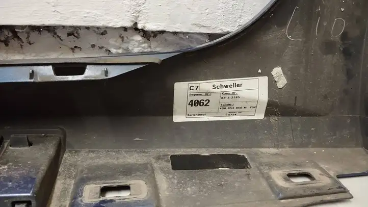 Audi A6 C7 (2011 - 2014) 4g0853856 Порог кузова — фото 3