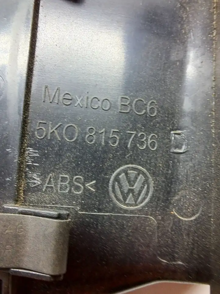 Volkswagen Golf VI (2009 - 2013) 5K0815736 Центральный воздушный дефлектор — фото 3