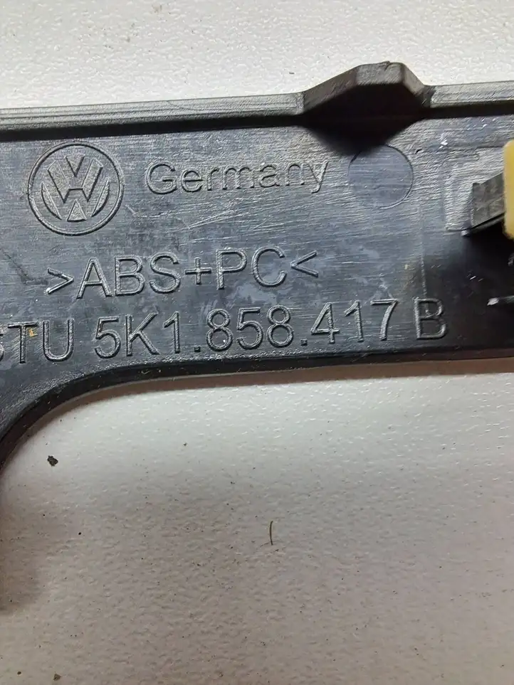 Volkswagen Golf VI (2009 - 2013) 5K1858417B Декоративная планка — фото 3