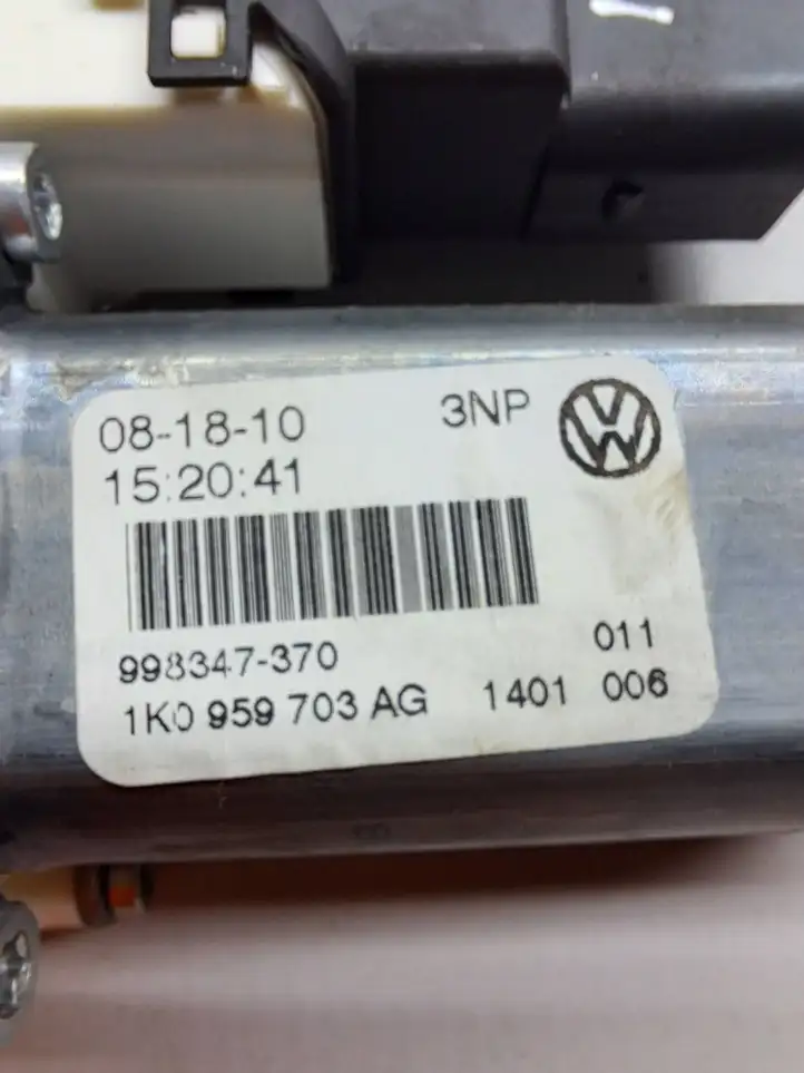 Volkswagen Golf VI (2009 - 2013) 1K0959703AG Стеклоподъемник задней двери — фото 3