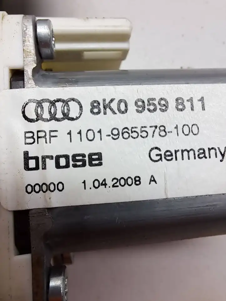 Audi A4 S4 B8 8K (2007 - 2011) 8K0959811 Стеклоподъемник задней двери — фото 3