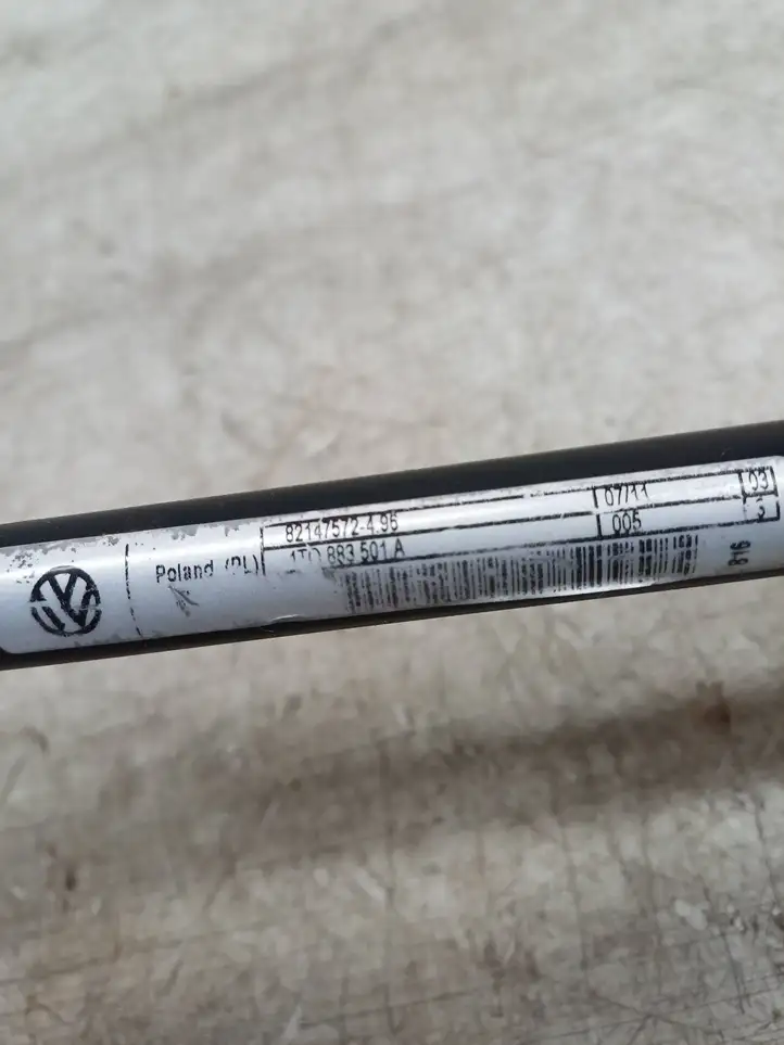 Volkswagen Touran I (2003 - 2010) 1T0883501A Другое сиденье (сиденья) — фото 6