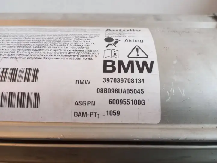 BMW 5 E60 E61 (2004 - 2010) 600955100G Подушка безопасности пассажира — фото 6