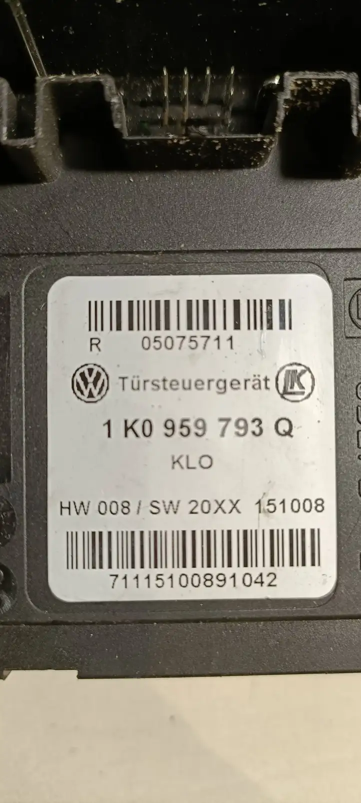 Volkswagen Golf VI (2009 - 2013) 1K0959793Q Электростеклоподъемник передний (комплект) — фото 4