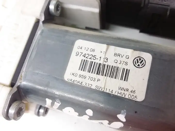 Volkswagen PASSAT B6 (2005 - 2010) 974225113 Стеклоподъемник задней двери — фото 3