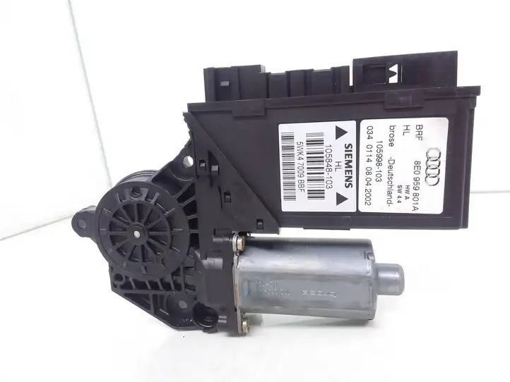 Audi A4 S4 B6 8E 8H (2000 - 2006) 8E0959801A Стеклоподъемник задней двери — фото 1