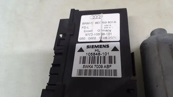 Audi A4 S4 B6 8E 8H (2000 - 2006) 8E0959801A Стеклоподъемник задней двери — фото 5
