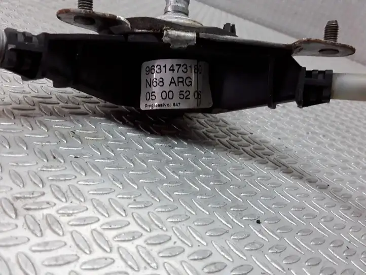 Citroen Xsara Picasso (1999 - 2012) 9631473180 Механический стеклоподъемник задней двери — фото 2