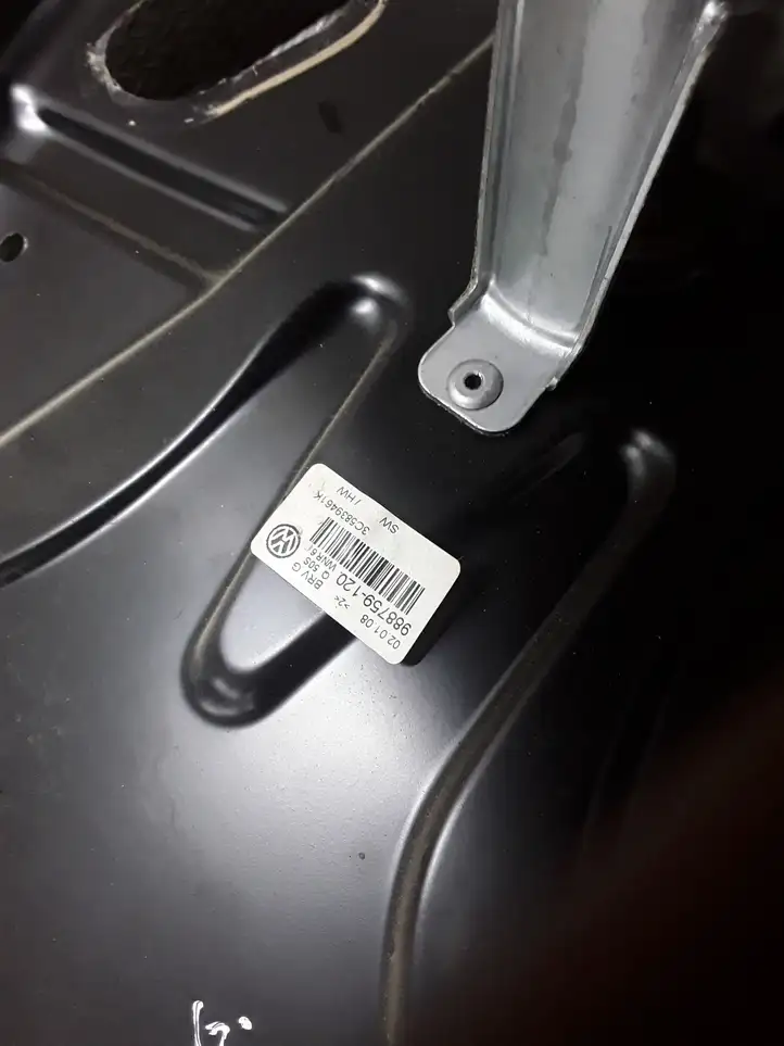 Volkswagen PASSAT B6 (2005 - 2010) 3C5839461K Механический стеклоподъемник задней двери — фото 3