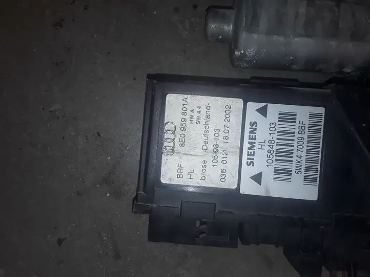 Audi A4 S4 B6 8E 8H (2000 - 2006) 8E0959801A Стеклоподъемник задней двери — фото 3