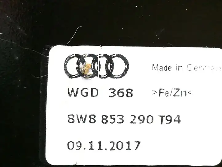 Audi A5 8T 8F (2011 - 2016) 8W8853290 Накладка стекла передней двери — фото 4