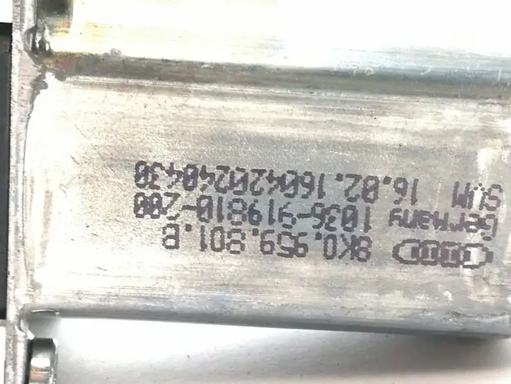 Audi A8 S8 D4 4H (2013 - 2017) 8K0959801B Стеклоподъемник задней двери — фото 3