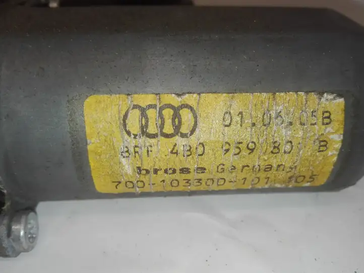 Audi A6 S6 C5 4B (2001 - 2004) 4B0959801B Стеклоподъемник задней двери — фото 4