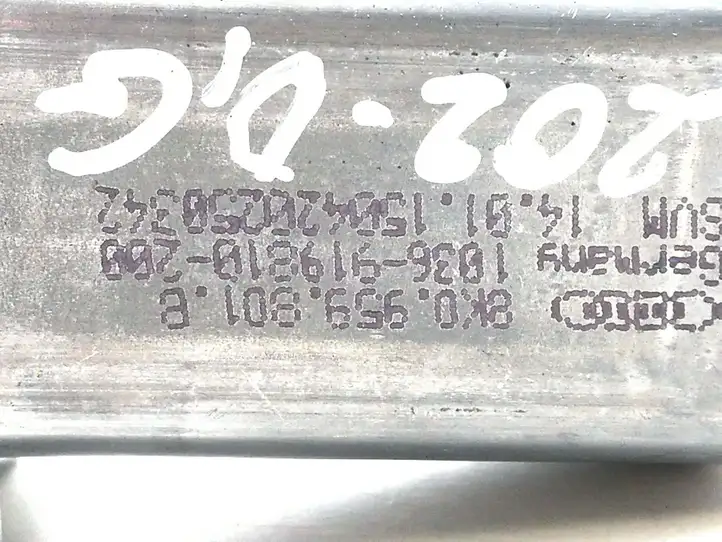 Audi A8 S8 D4 4H (2013 - 2017) 8K0959801B Стеклоподъемник задней двери — фото 4