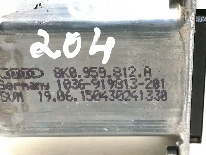 (2014 - 2018) 8K0959812A Стеклоподъемник задней двери — фото 4