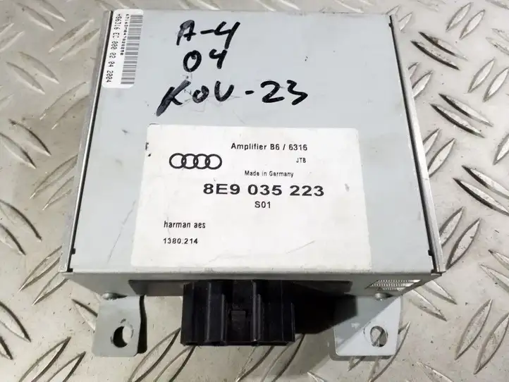 Audi A4 S4 B6 8E 8H (2000 - 2006) 8E9035223 Усилитель звука — фото 1