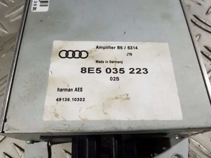Audi A4 S4 B6 8E 8H (2000 - 2006) 8E5035223 Усилитель звука — фото 4