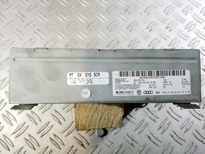 Audi A8 S8 D3 4E (2002 - 2005) 4E0035541 Магнитола / мультимедийная система — фото 2