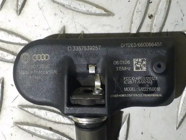 Audi A4 S4 B7 8E 8H (2004 - 2009) 1K0907255C Датчик давления шин — фото 4