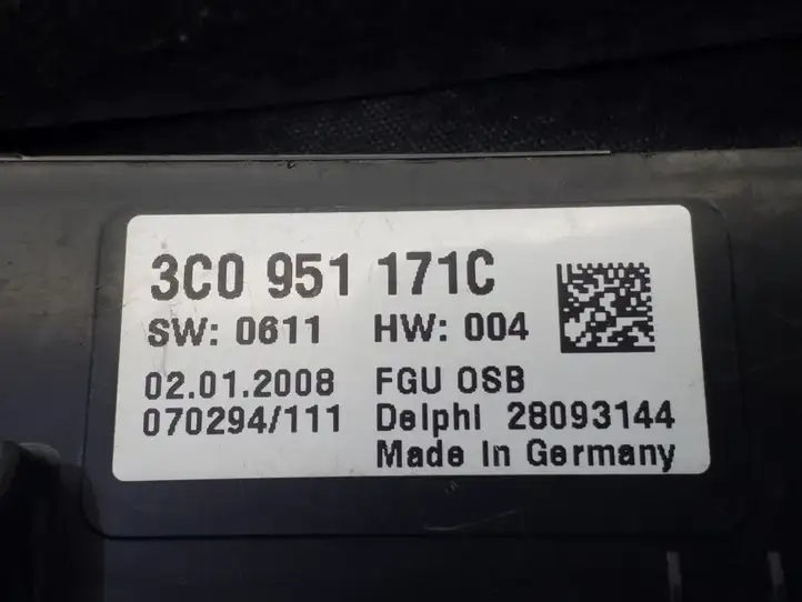 Volkswagen PASSAT B6 (2005 - 2010) 3C0951171C Ультразвуковой датчик — фото 4