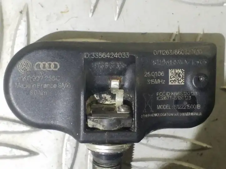 Audi A4 S4 B7 8E 8H (2004 - 2009) 1K0907255C Датчик давления шин — фото 5