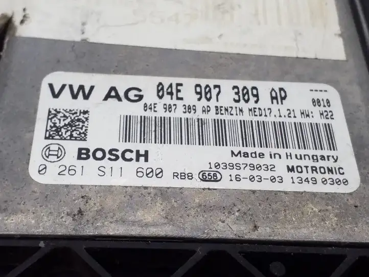Volkswagen Jetta VI (2011 - 2018) 04E907309AP Блок управления двигателем (ECU) — фото 4