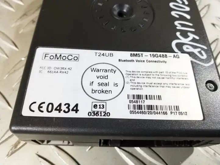 Ford Focus (2005 - 2008) 8M5T19G488AG Bluetooth модуль — фото 3